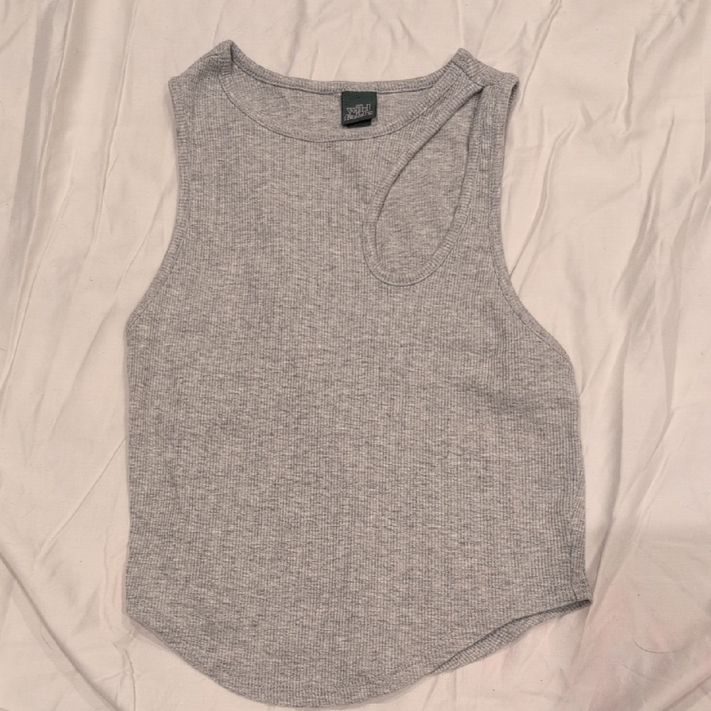 Wild Fable Heather Gray Tank Top